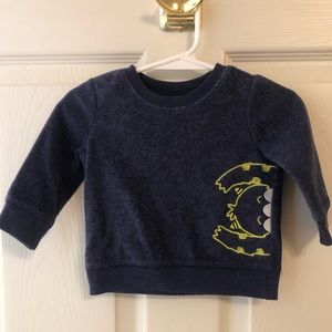 Child of mine 3-6 months monster long sleeve top